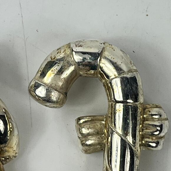 IHR Christmas Santa Candy Cane Spreader Set Stainless Steel Handles 5.5" Holiday - Picture 9 of 10